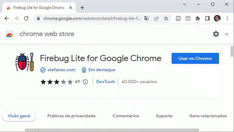 Google Chrome - Firebug lite plugin