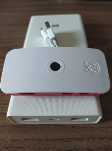 Raspberry Pi Zero W - Configurado como Câmera de Time Lapse e com suporte de energia por powerbank