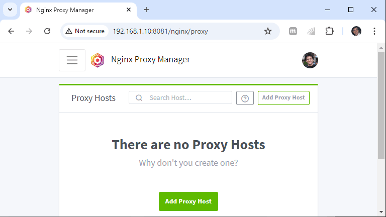 Nginx Proxy Manager - adicionar proxy hosts